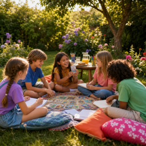 atelier écriture enfants cote d opale jardin