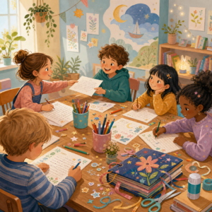 atelier écriture enfants cote d'opale