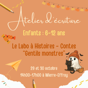 Atelier écriture enfants “Gentils monstres” – Conte collectif & livre illustré | Côte d’Opale